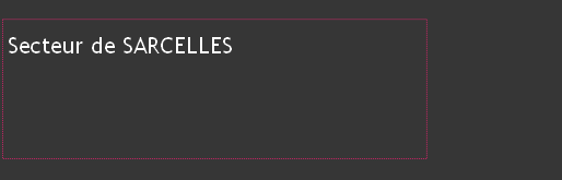 Secteur de SARCELLES